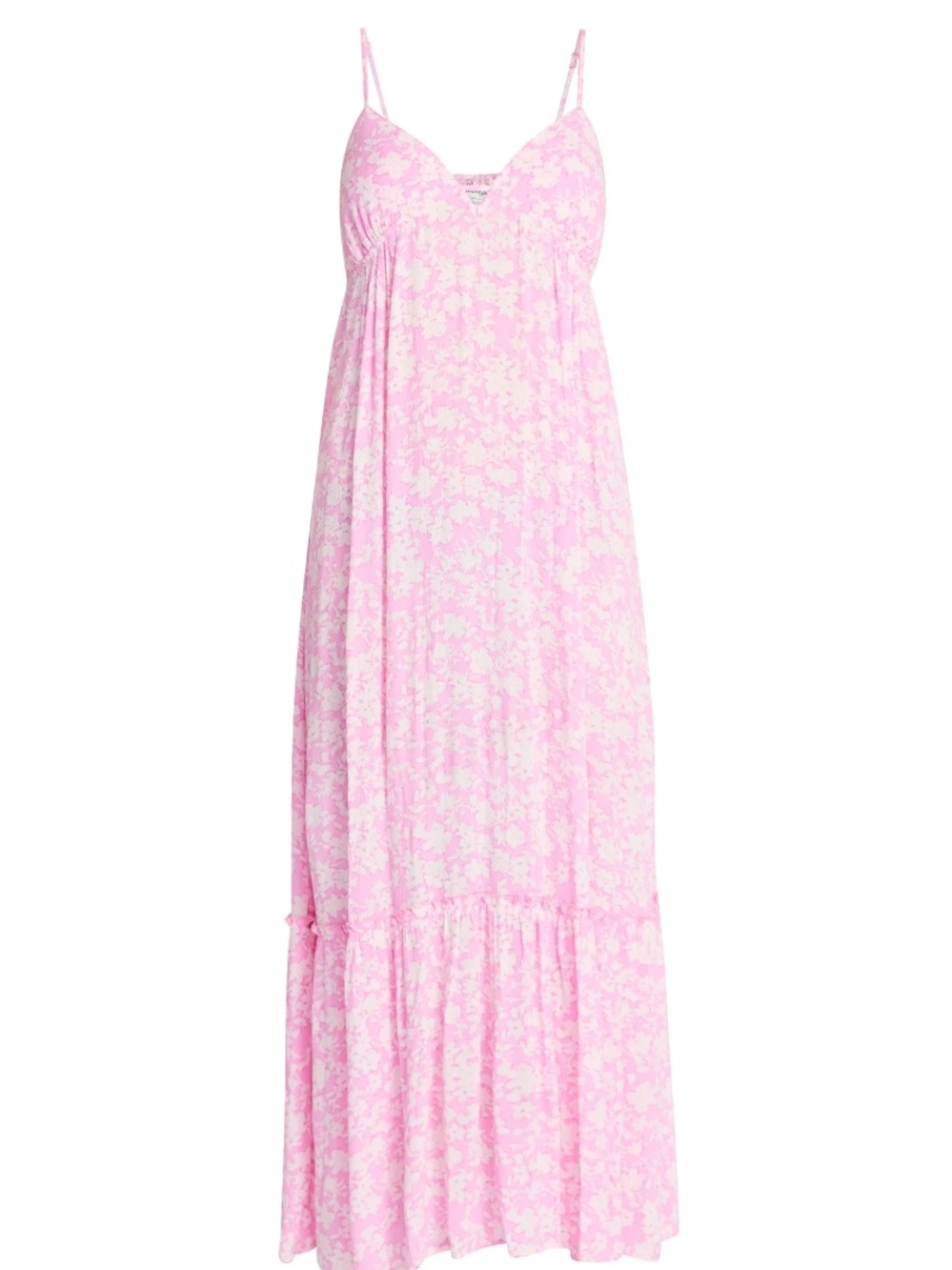 No Boundaries Sleeveless Tiered Maxi Dress